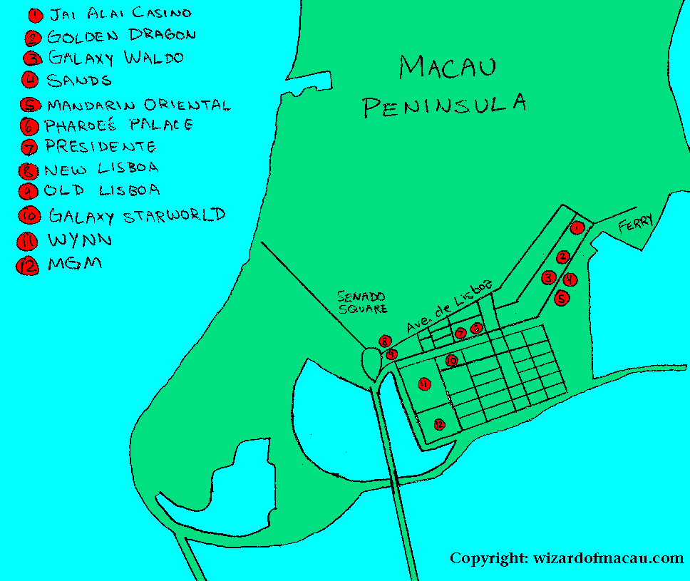 Macau Map