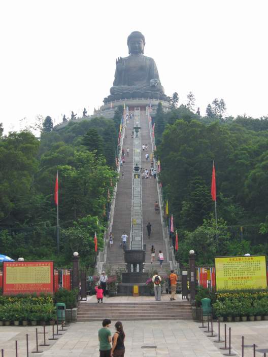 The world's tallest outdoor seated bronze Buddha.