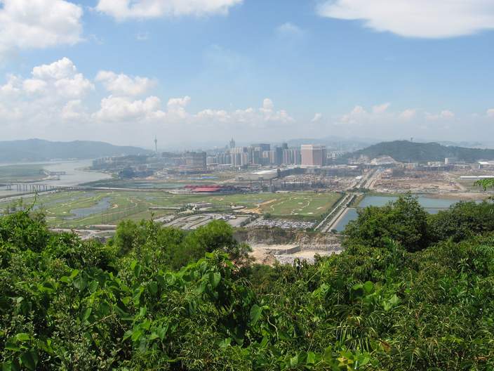 View of Taipa.