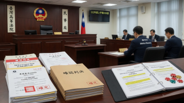  台灣法院確認美高梅度假村4,100萬美元的遊戲債務索賠。